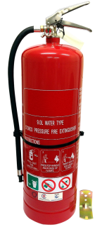 Water fire extinguisher